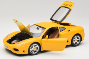 Ferrari 360 Modena 25 Jahre FMC Keltainen Bburago 1:18 3358-Y1 Metalli — kuva 2 / 8