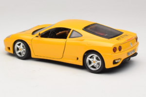 Ferrari 360 Modena 25 Jahre FMC Keltainen Bburago 1:18 3358-Y1 Metalli — kuva 7 / 8