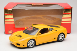 Ferrari 360 Modena 25 Jahre FMC Keltainen Bburago 1:18 3358-Y1 Metalli — kuva 8 / 8