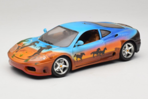 Ferrari 360 Modena Bracio Gotz Running Horses Livery Bburago 1:18 3358-B1 Metalli