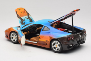 Ferrari 360 Modena Bracio Gotz Running Horses Livery Bburago 1:18 3358-B1 Metalli — kuva 5 / 8
