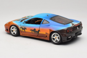 Ferrari 360 Modena Bracio Gotz Running Horses Livery Bburago 1:18 3358-B1 Metalli — kuva 7 / 8