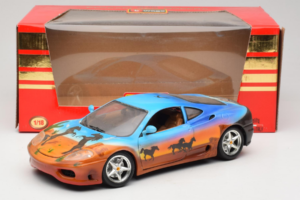 Ferrari 360 Modena Bracio Gotz Running Horses Livery Bburago 1:18 3358-B1 Metalli — kuva 8 / 8
