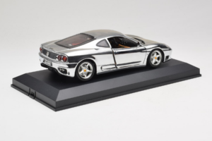 Ferrari 360 Modena Chrome Silver Rajoitettu Erä Exclusive Cars 1:18 EC004 Metalli — kuva 4 / 9