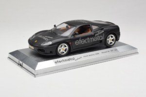 Ferrari 360 Modena Efecmetal Musta Matta Rajoitettu Erä Exclusive Cars 1:18 EC003 Metalli — kuva 2 / 8