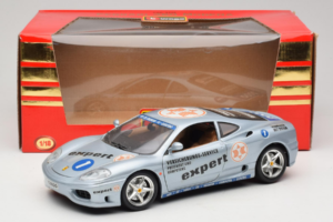 Ferrari 360 Modena Expert #1 Hopea Bburago 1:18 3348-S1 Metalli — kuva 8 / 8