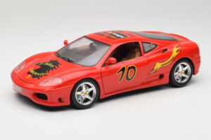 Ferrari 360 Modena #10 5 Jahre IG Bburago Punainen Bburago 1:18 3358-P2 Metalli
