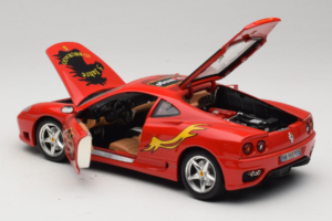 Ferrari 360 Modena #10 5 Jahre IG Bburago Punainen Bburago 1:18 3358-P2 Metalli — kuva 5 / 8