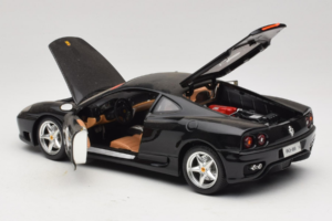 Ferrari 360 Modena #14 Musta Rajoitettu Painos Bburago 1:18 3368-B1 Metalli — kuva 5 / 8