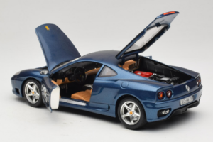 Ferrari 360 Modena #15 Rajoitettu Painos Sininen Metallic Bburago 1:18 3358-F1 Metalli — kuva 5 / 8