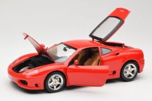 Ferrari 360 Modena Punainen Bburago 1:18 3358 Metalli — kuva 2 / 8