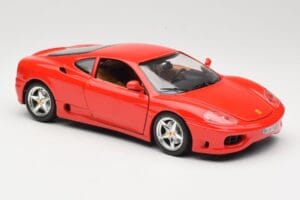 Ferrari 360 Modena Punainen Bburago 1:18 3358 Metalli — kuva 6 / 8