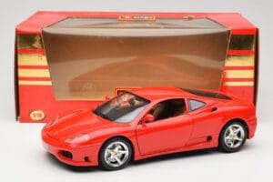 Ferrari 360 Modena Punainen Bburago 1:18 3358 Metalli — kuva 8 / 8