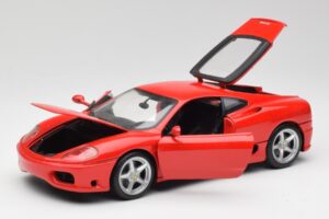 Ferrari 360 Modena Punainen Hot Wheels 1:18 25736 Metalli — kuva 2 / 8
