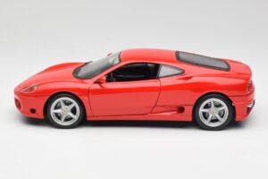 Ferrari 360 Modena Punainen Hot Wheels 1:18 25736 Metalli — kuva 4 / 8