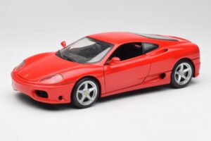 Ferrari 360 Modena Punainen Hot Wheels 1:18 25736 Metalli