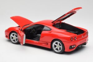 Ferrari 360 Modena Punainen Hot Wheels 1:18 25736 Metalli — kuva 5 / 8
