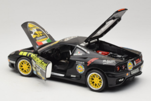 Ferrari 360 Modena Rentabel #314 Gagliardi Musta Bburago 1:18 3378-B1 Metalli — kuva 5 / 8