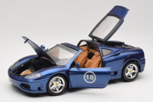 Ferrari 360 Modena Targa Rajoitettu Painos 333 kpl Violetti Metallic Bburago 1:18 3348-F1 Metalli — kuva 2 / 8