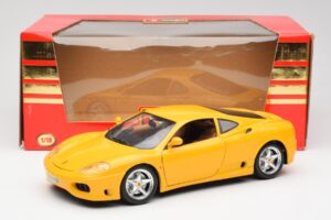 Ferrari 360 Modena Keltainen Bburago 1:18 3368 Metalli — kuva 8 / 8