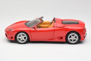 Ferrari 360 Spider Punainen Hot Wheels 1:18 FER129 Metalli — kuva 4 / 8