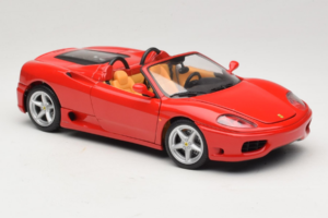 Ferrari 360 Spider Punainen Hot Wheels 1:18 27774-M1 Metalli — kuva 6 / 8
