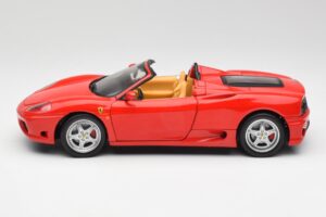 Ferrari 360 Spider Punainen Hot Wheels 1:18 57310 Metalli — kuva 4 / 8