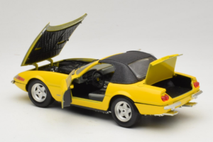 Ferrari 365 GTS/4 Daytona Avoauto Keltainen Techno Giodi 1:18 740028 Metalli — kuva 5 / 8