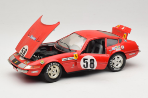 Ferrari 365 GTB/4 Daytona Berlinetta #58 Punainen Techno Giodi 1:18 40011 Metalli — kuva 2 / 8