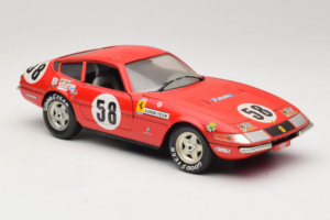 Ferrari 365 GTB/4 Daytona Berlinetta #58 Punainen Techno Giodi 1:18 40011 Metalli — kuva 6 / 8