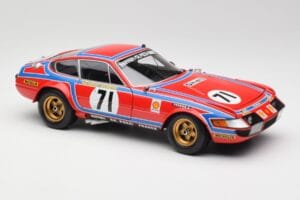 Ferrari 365 GTB4 Competizione #71 24 Hours of Le Mans 1974 Kyosho 1:18 08164A Metalli — kuva 6 / 8
