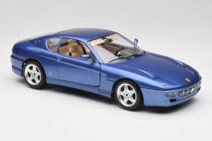 Ferrari 456 GT Blu Pozzi Bburago 1:18 3036-M3 Metalli — kuva 6 / 8