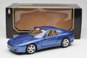 Ferrari 456 GT Blu Pozzi Bburago 1:18 3036-M3 Metalli — kuva 8 / 8