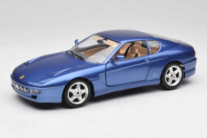Ferrari 456 GT Blu Pozzi Bburago 1:18 3036-M3 Metalli