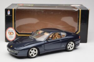 Ferrari 456 GT Sininen Bburago 1:18 3036 Metalli — kuva 2 / 8