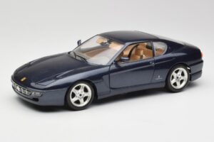 Ferrari 456 GT Sininen Bburago 1:18 3036 Metalli