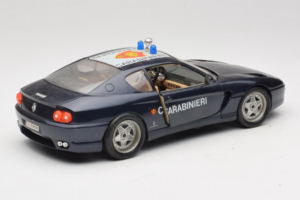Ferrari 456 GT Carabinieri Musta Bburago 1:18 3036-B3 Metalli — kuva 3 / 8