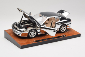 Ferrari 456 GT Chrome Silver Bburago 1:18 3746-R1 Metalli — kuva 2 / 8