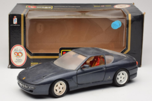 Ferrari 456 GT Dark Blue Metallic Bburago 1:18 3036-B2 Metalli — kuva 8 / 8