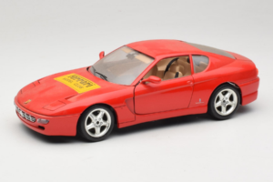 Ferrari 456 GT Ferrari Model Club Punainen Bburago 1:18 3036-P1 Metalli