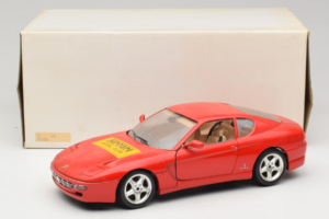 Ferrari 456 GT Ferrari Model Club Punainen Bburago 1:18 3036-P1 Metalli — kuva 8 / 8
