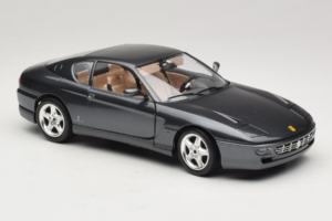 Ferrari 456 GT Harmaa Metallic Erikoismaali Bburago 1:18 3036 D Metalli — kuva 6 / 8