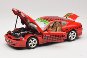 Ferrari 456 GT Interconti Car HiFi Punainen Bburago 1:18 3036-D Metalli — kuva 2 / 8