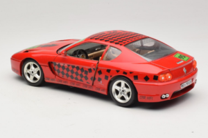 Ferrari 456 GT Interconti Car HiFi Punainen Bburago 1:18 3036-D Metalli — kuva 7 / 8
