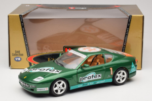 Ferrari 456 GT Profex #1 Vihreä 1992 Bburago 1:18 3336-GR1 Metalli — kuva 8 / 8