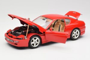 Ferrari 456 GT Punainen Bburago 1:18 3036-M1 Metalli — kuva 2 / 8