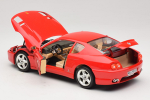 Ferrari 456 GT Punainen Bburago 1:18 3046-R1 Metalli — kuva 5 / 8