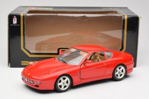 Ferrari 456 GT Punainen Bburago 1:18 3036-M1 Metalli — kuva 8 / 8