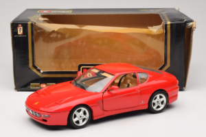 Ferrari 456 GT Punainen Bburago 1:18 3046-R1 Metalli — kuva 8 / 8