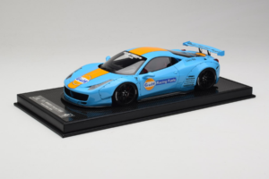 Ferrari 458 LB Works Gulf Blue Orange BBA 1:18 REMC033 Hartsi — kuva 2 / 7